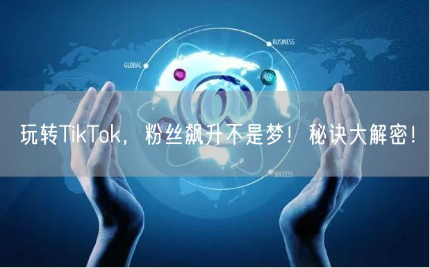 玩转TikTok，粉丝飙升不是梦！秘诀大解密！